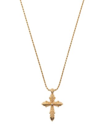 Shop Emanuele Bicocchi cross pendant necklace with Express Delivery - FARFETCH