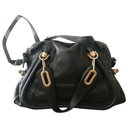 Paraty leather handbag Chloé Black in Leather - 8191211