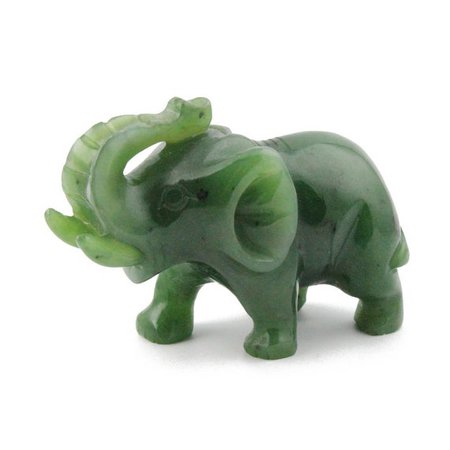 Canadian Jade Elephant Figurine multiple sizes available | Etsy