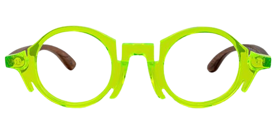 Charlie Round Green Glasses | Zeelool Glasses