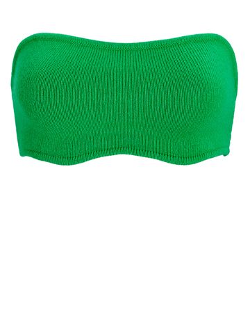 Lisa Yang Selah Cashmere Bralette In Green | INTERMIX®