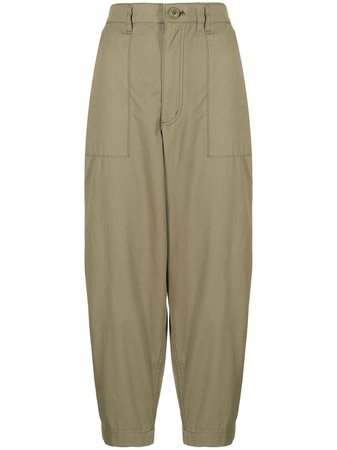 Izzue Cropped wide-leg Trousers