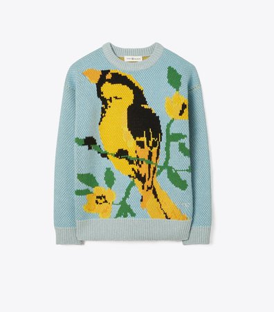 Jacquard Sweater: Women's Designer Sweaters | Tory Burch