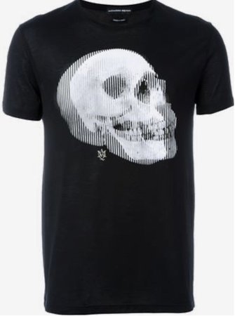 ALEXANDER MCQUEEN skull print T-shirt