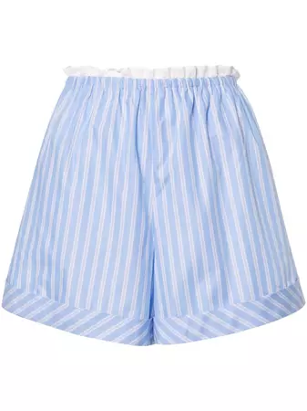 SANDRO Striped Cotton Boxer Shorts - Farfetch