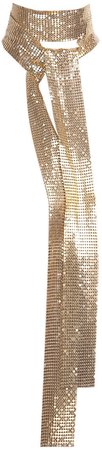 Agoky Fashion Women Lady Metallic Glitter Sparkling Metal Sequins Scarf Ties for Prom Weddings Evening Party Gold One_Size : Amazon.co.uk: Clothing