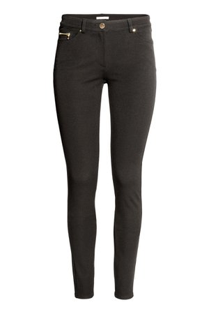 Slim-fit Pants | Black | SALE | H&M US