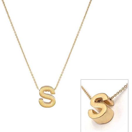 Sophie | Little Letters Necklace | Gold | NZ Stockist | Shop Online – PAPER  PLANE