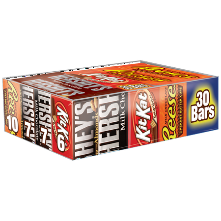 Hershey's, Full Size Chocolate Candy Bars Variety Pack, 30 Ct. - Walmart.com