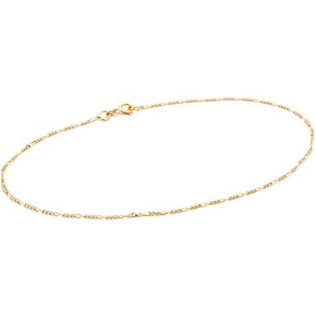 Simple Gold Chain Ankle Bracelet