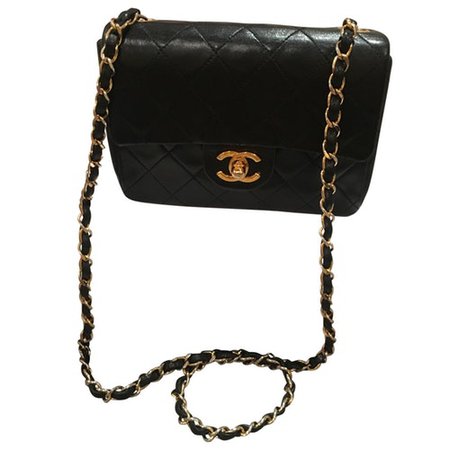 Timeless/classique leather crossbody bag Chanel Black in Leather - 8639377