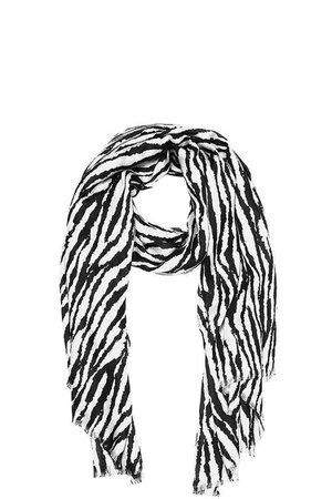 zebra scarf 2