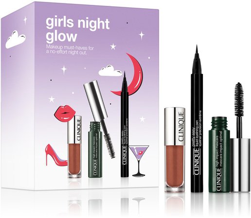 Girls Night Glow Makeup Set