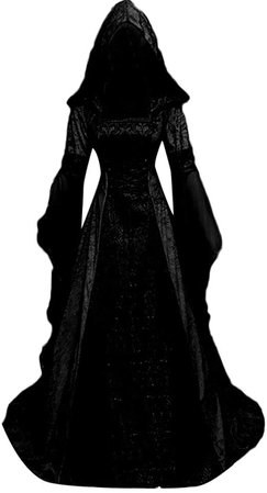 Amazon.com: ZEFOTIM Women's Sarah Black Renaissance Victorian Dress Costume(Black,Large) : Clothing, Shoes & Jewelry