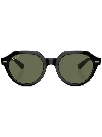 Ray-Ban Gina round-frame Sunglasses - Farfetch
