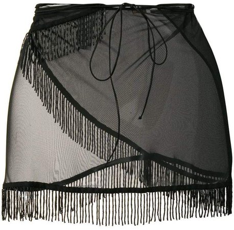 Oseree mini skirt beach cover-up