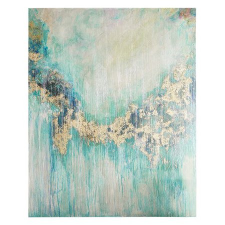 Teal Visions Abstract Wall Art | Pier 1