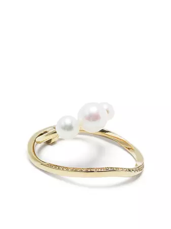 Completedworks Gold vermeil-plated Pearl And Topaz Ring - Farfetch