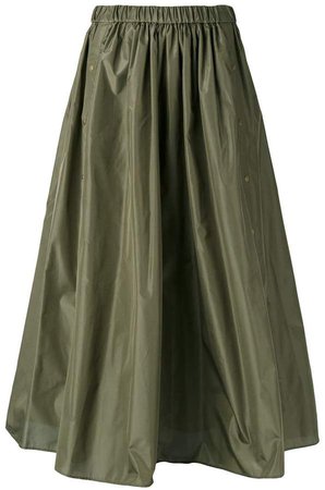 military A-line skirt
