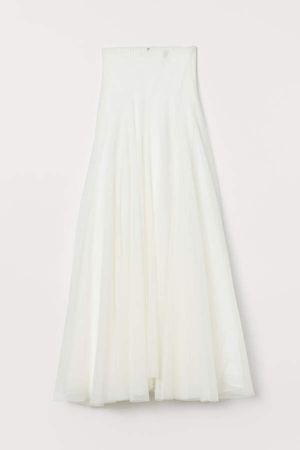 Tulle Wedding Skirt - White