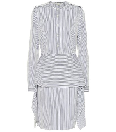 Stella McCartney - Striped cotton shirt dress | Mytheresa
