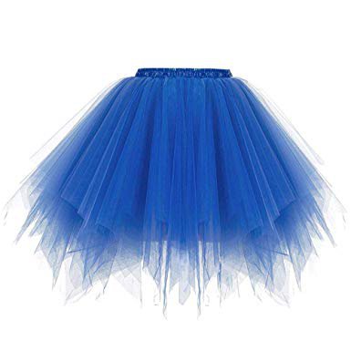 blue tutu skirt