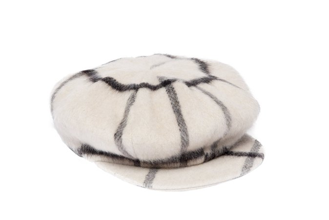 Kingston Hat in Cream Plaid – CLYDE