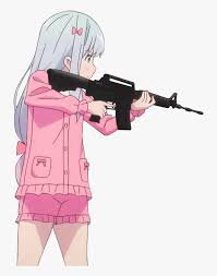 anime girl with gun - Google Search