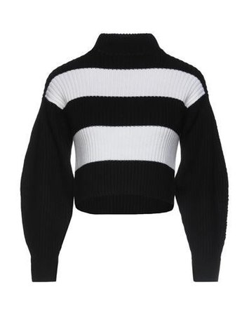 black and white jumper
