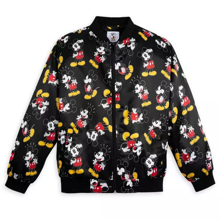 Mickey Mouse Satin Jacket for Women – Mickey & Co. | shopDisney