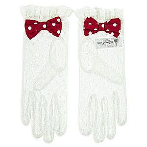 Minnie Mouse Lace Gloves