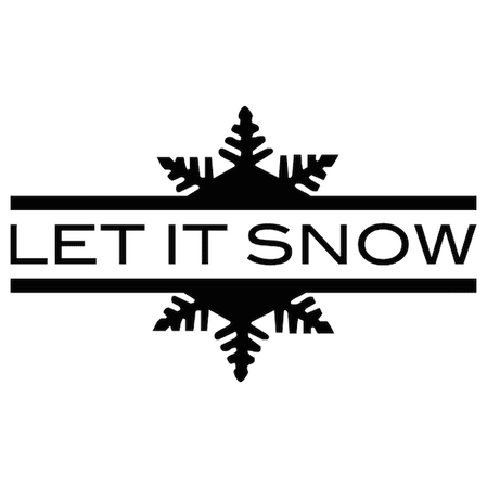 let it snow text png - Google Search