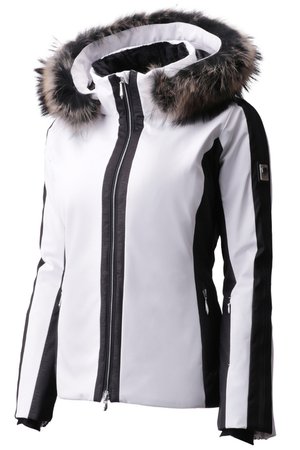 Black and White Ski Jacket