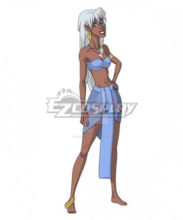 Disney Atlantis: The Lost Empire Kida Nedakh Kidagakash Nedakh Cosplay Costume