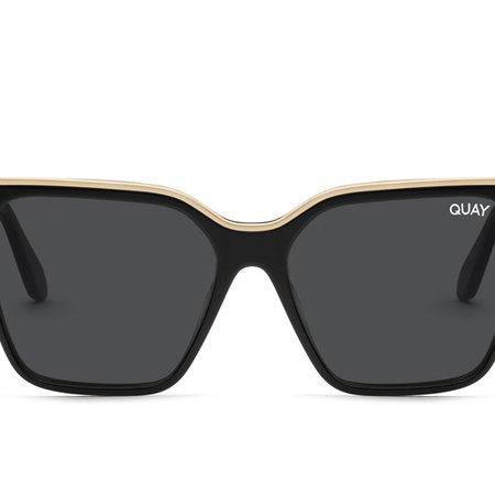 LEVEL UP Square Brow Bar Sunglasses | Quay Australia