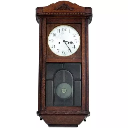 1910 wall clock