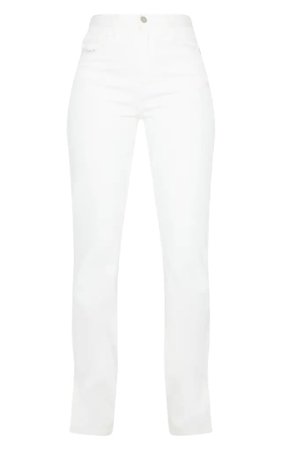 PLt white jeans