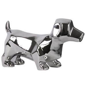 Urban Trends Collection 5.75 in. H Figurine Decorative Sculpture in Silver Polished Chrome-45022 - The Home Depot