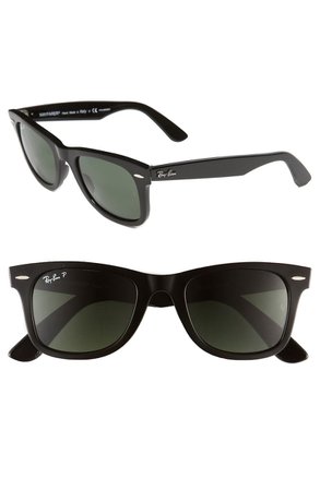 Ray-Ban Standard Classic Wayfarer 50mm Polarized Sunglasses | Nordstrom