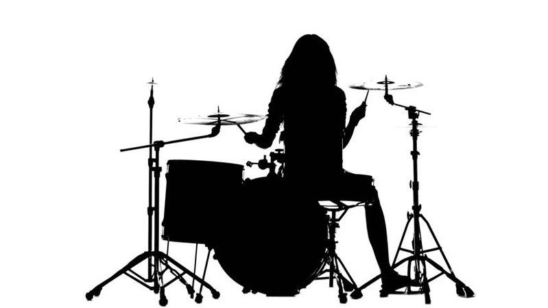 Drummer Silhouette