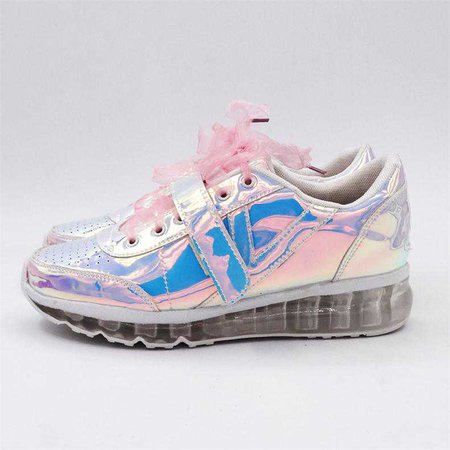 Hologram Platform Sneakers | Shop Minu | Korean and Aesthetic fashion