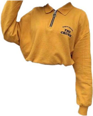 yellow sweater