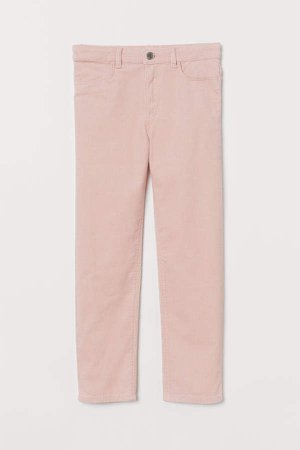 Corduroy Pants - Pink