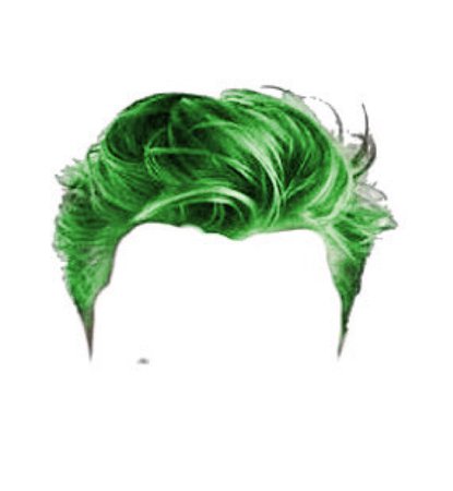 lime green male hair colored male hair mens hair man hair