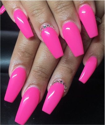 pink lovelyinfinitynails