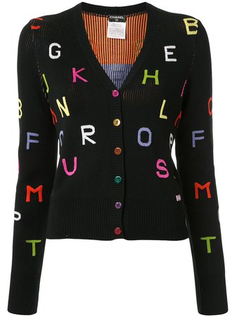 Chanel Pre-Owned Embroidered Cardigan - Farfetch