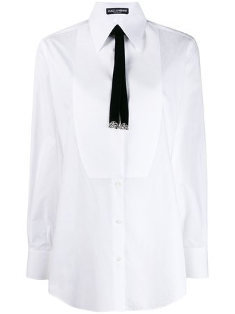 Dolce & Gabbana Pussy Bow Shirt - Farfetch