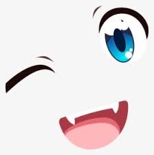 cute anime girl face png - Google Search