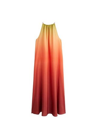 MANGO Tie-dye print dress
