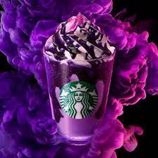 purple Halloween Starbucks